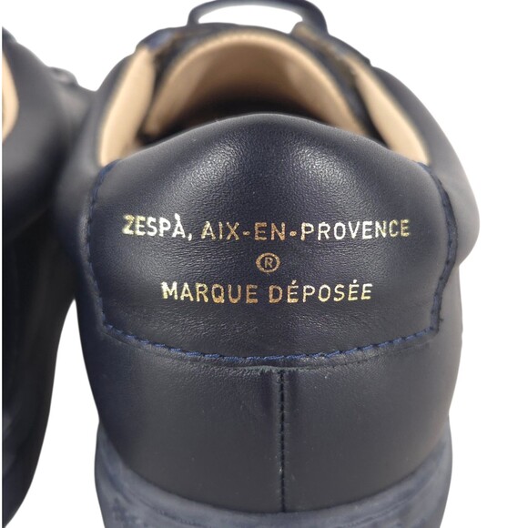Zespa ZSP4 Leather Sneakers US 8 FR 41 Mens Navy $315 main image 5